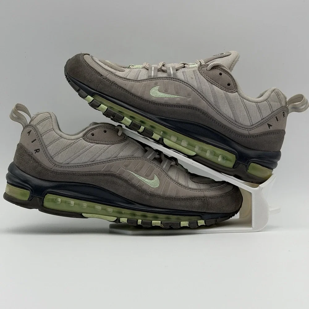 Nike Air Max 98 Vast Grey Fresh Mint 640744-011 Men's Size 8.5